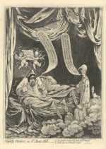 Print by James Gillray: Nightly Visitors at St. Ann's Hill, represented by Childs Gallery