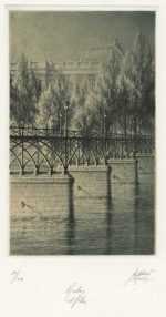 Print By Jean Michel Mathieux Marie: Arches Et Piles [arches And Batteries] At Childs Gallery