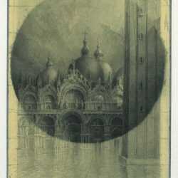 Print By Jean Michel Mathieux Marie: San Marco, Venice At Childs Gallery