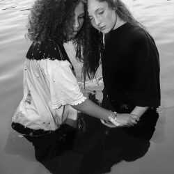 Photograph by Jillian Freyer: Aiyana and Elizabeth, available at Childs Gallery, Boston