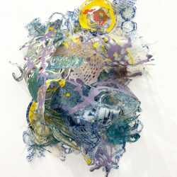 Mixed Media by Joan Hall: No Name Key, available at Childs Gallery, Boston
