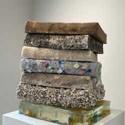 Sculpture by Joan Hall: Ocean Library, Stack 1, available at Childs Gallery, Boston