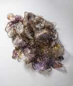 Mixed Media by Joan Hall: On a Sea of Tears, available at Childs Gallery, Boston