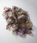 Mixed Media by Joan Hall: On a Sea of Tears, available at Childs Gallery, Boston