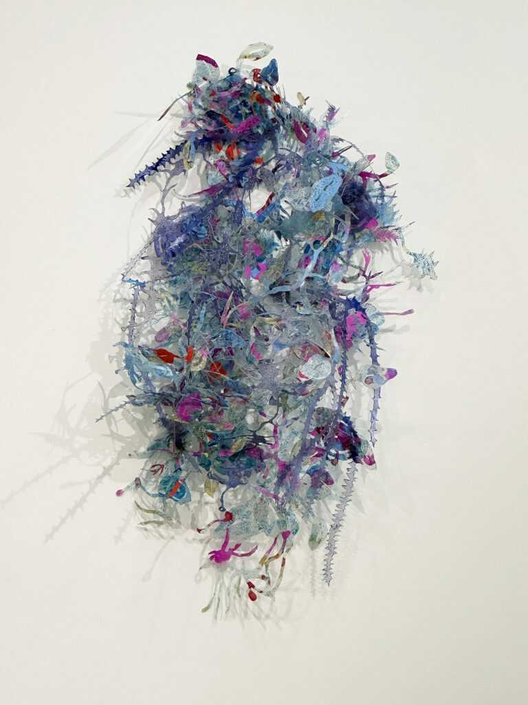 Mixed Media by Joan Hall: Transforming Sea 1, available at Childs Gallery, Boston