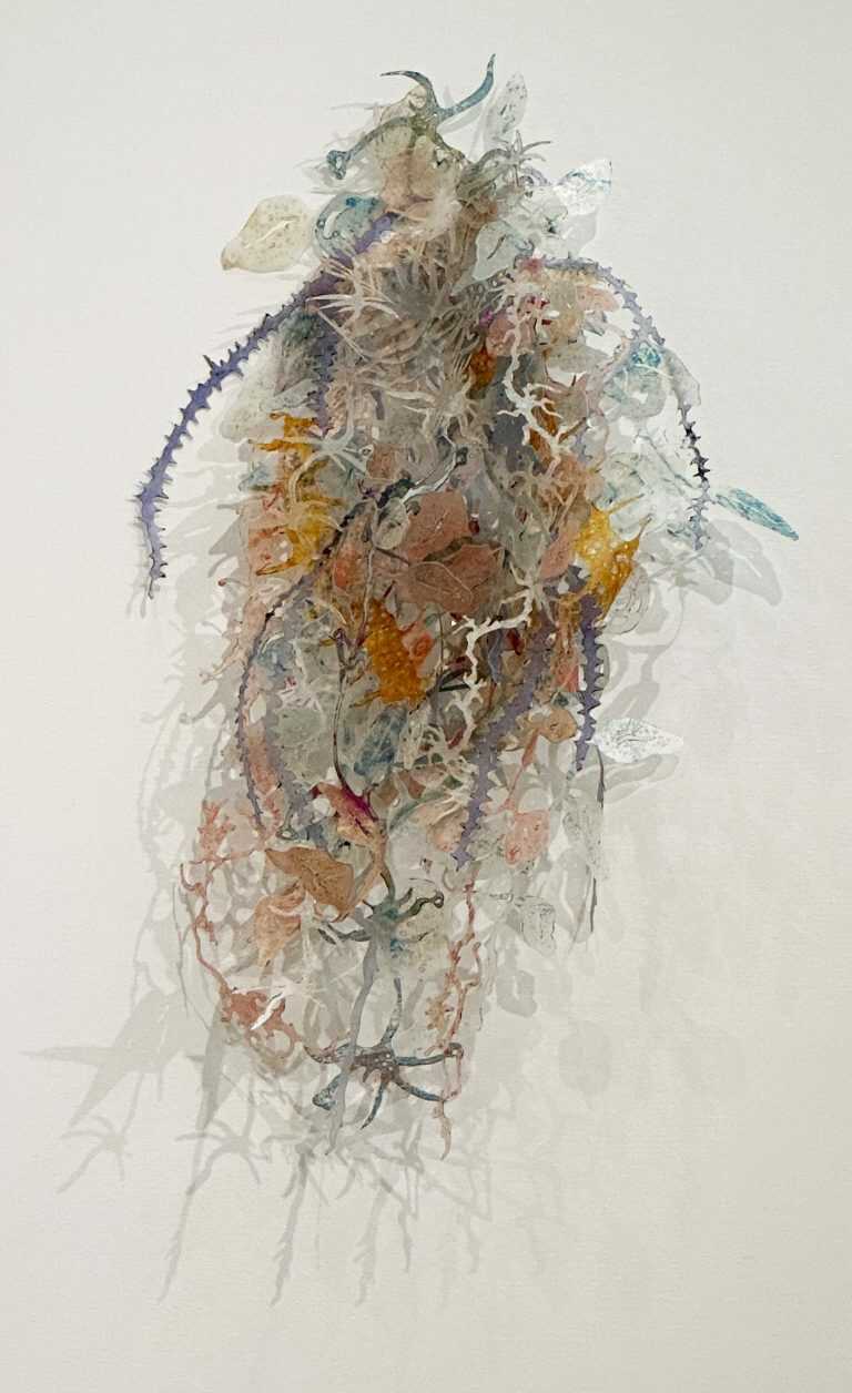 Mixed Media by Joan Hall: Transforming Sea 2, available at Childs Gallery, Boston