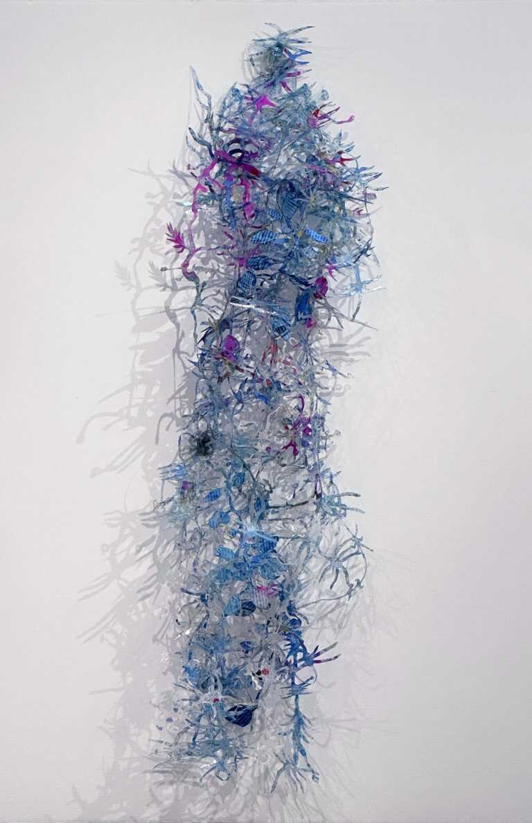 Mixed Media by Joan Hall: Transforming Sea 3, available at Childs Gallery, Boston