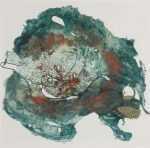 Mixed Media By Joan Hall: Incoming Red At Childs Gallery