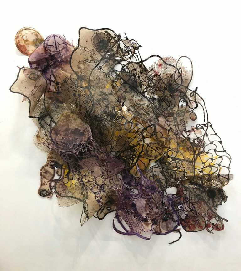 Mixed Media By Joan Hall: On The Sea Of Tears At Childs Gallery