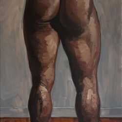 Painting by John MacConnell: Diptych No. 1, Part 2, available at Childs Gallery, Boston