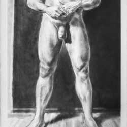 Drawing by John MacConnell: Diptych No. 4: Part 2, available at Childs Gallery, Boston