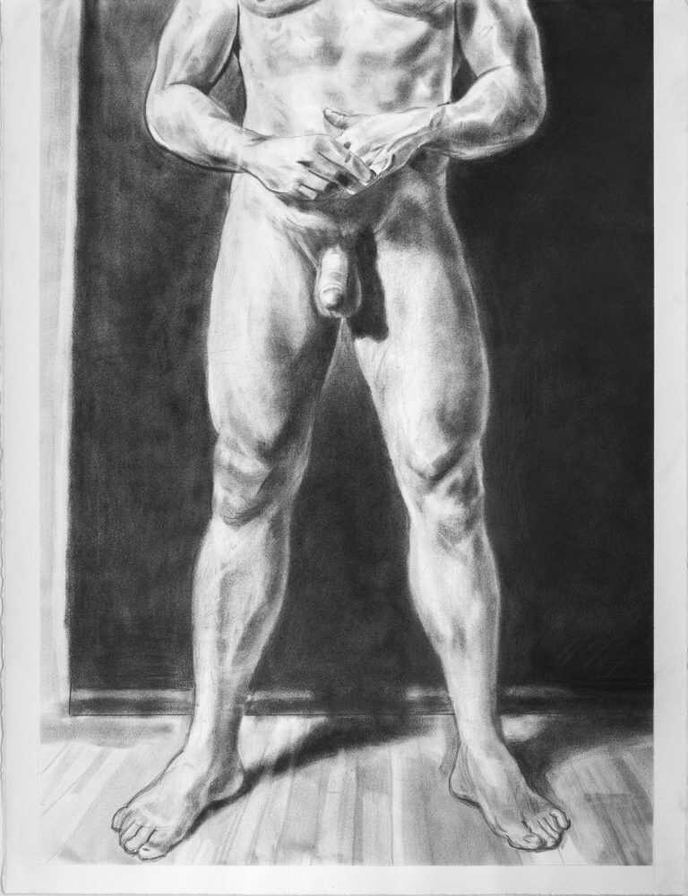 Drawing by John MacConnell: Diptych No. 4: Part 2, available at Childs Gallery, Boston