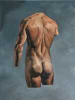 Painting by John MacConnell: Fragment No. 5, available at Childs Gallery, Boston
