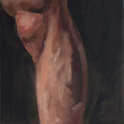 Painting by John MacConnell: Pentaptych No. 1, Part 3, available at Childs Gallery, Boston