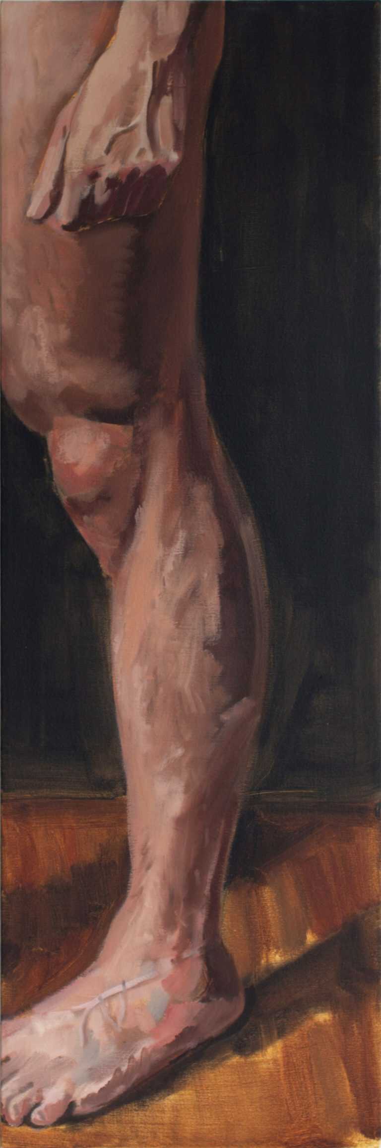 Painting by John MacConnell: Pentaptych No. 1, Part 3, available at Childs Gallery, Boston