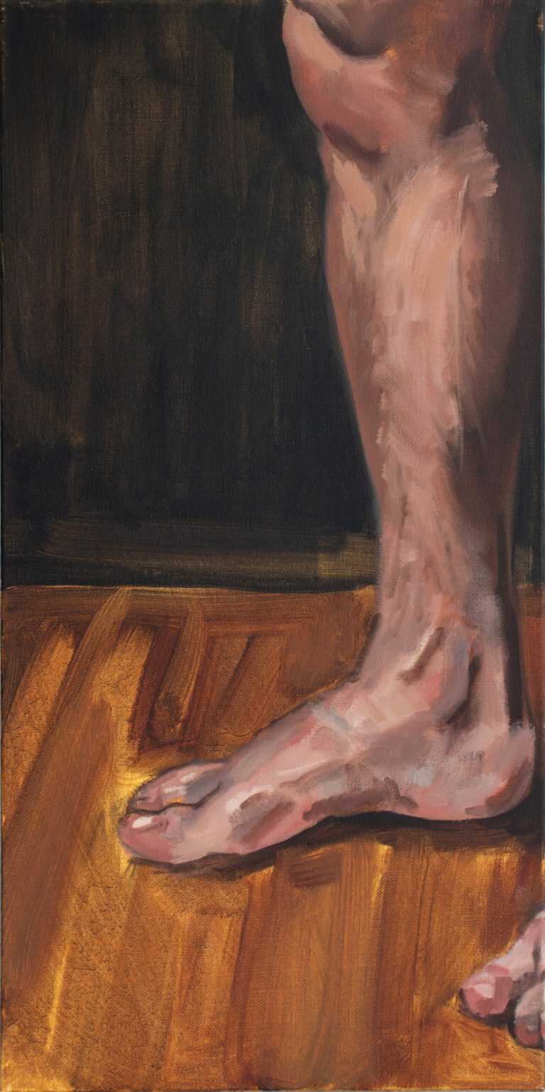 Painting by John MacConnell: Pentaptych No. 1, Part 4, available at Childs Gallery, Boston