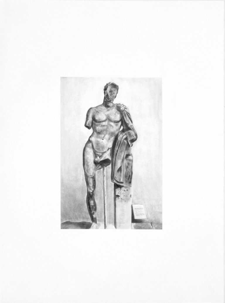 Drawing by John MacConnell: Position IX, Ex voto of Daochos, available at Childs Gallery, Boston