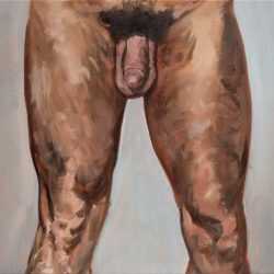 Painting by John MacConnell: Tetraptych No. 1. Part 3, available at Childs Gallery, Boston