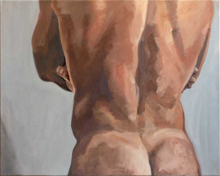 Painting by John MacConnell: Tetraptych No. 2, Part 2, available at Childs Gallery, Boston