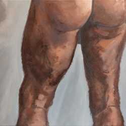 Painting by John MacConnell: Tetraptych No. 2, Part 3, available at Childs Gallery, Boston