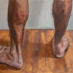 Painting by John MacConnell: Tetraptych No. 2, Part 4, available at Childs Gallery, Boston