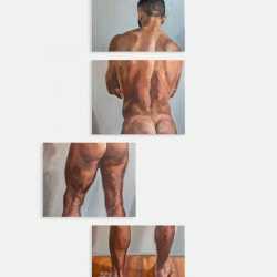 Painting by John MacConnell: Tetraptych No. 2, available at Childs Gallery, Boston