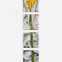 Painting by John MacConnell: Tetraptych No. 3, available at Childs Gallery, Boston