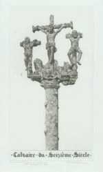 Print by John Taylor Arms: A Breton Calvary or Calvaire du Seizième Siècle, represented by Childs Gallery