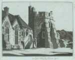 Print by John Taylor Arms: Stokesay Castle, represented by Childs Gallery