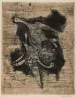 Print by Johnny Friedlaender: Oiseaux I, represented by Childs Gallery