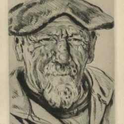 Print by Joseph Margulies: [Breton Seaman], represented by Childs Gallery