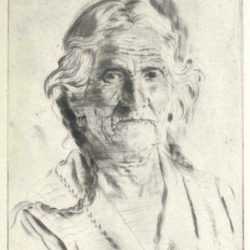 Print by Joseph Margulies: [Mexican Woman], represented by Childs Gallery