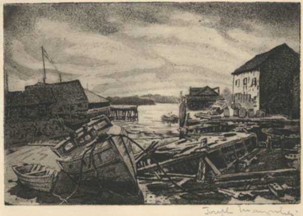 Print by Joseph Margulies: After the Storm, represented by Childs Gallery