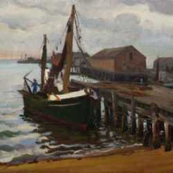 Painting by Joseph Margulies: Day's End, represented by Childs Gallery