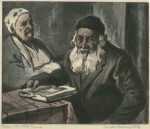 Print by Joseph Margulies: From the Old Home [2] or Reminiscences, represented by Childs Gallery