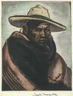 Print by Joseph Margulies: Tarascan with Sarapi, represented by Childs Gallery