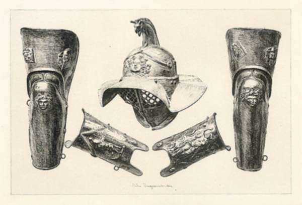 Print by Jules Jacquemart: Armor, represented by Childs Gallery