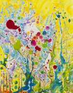 Mixed Media By Karen Lee Sobol: Yellow Winter At Childs Gallery