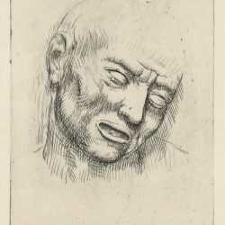 Print by Kenneth Hayes Miller: Head, available at Childs Gallery, Boston