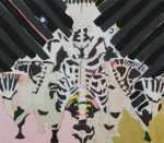 Painting by Laurel Sparks: Caligula, represented by Childs Gallery