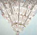 Painting by Laurel Sparks: Pandemonium, represented by Childs Gallery