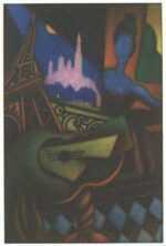 Print by Laurent Schkolnyk: Bohéme, represented by Childs Gallery