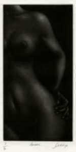 Print by Laurent Schkolnyk: Douceur [Softness], represented by Childs Gallery