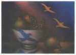 Print by Laurent Schkolnyk: Envol (Taking Flight), represented by Childs Gallery