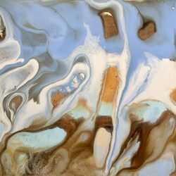 Painting by Lawrence Kupferman: Pacific Tide Pool, available at Childs Gallery, Boston