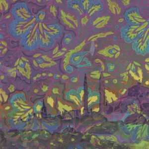 By Lee Essex Doyle: Minaret Afterglow At Childs Gallery