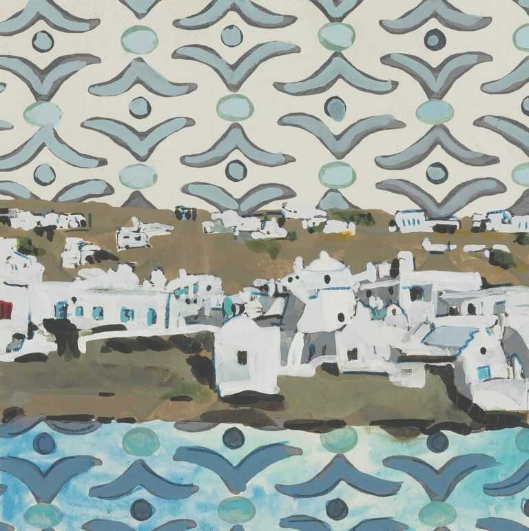 Mixed Media By Lee Essex Doyle: Mykonos Memories At Childs Gallery