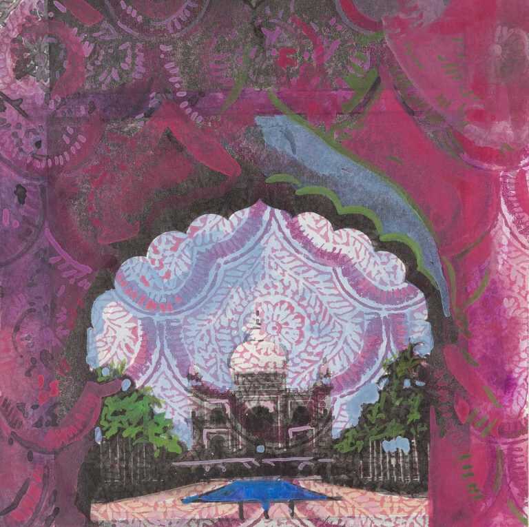 By Lee Essex Doyle: Pink Taj At Childs Gallery