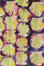 Mixed media by Lee Essex Doyle: Purple and Green Shells, represented by Childs Gallery