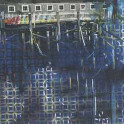 Mixed Media By Lee Essex Doyle: Rockport Harbor At Childs Gallery